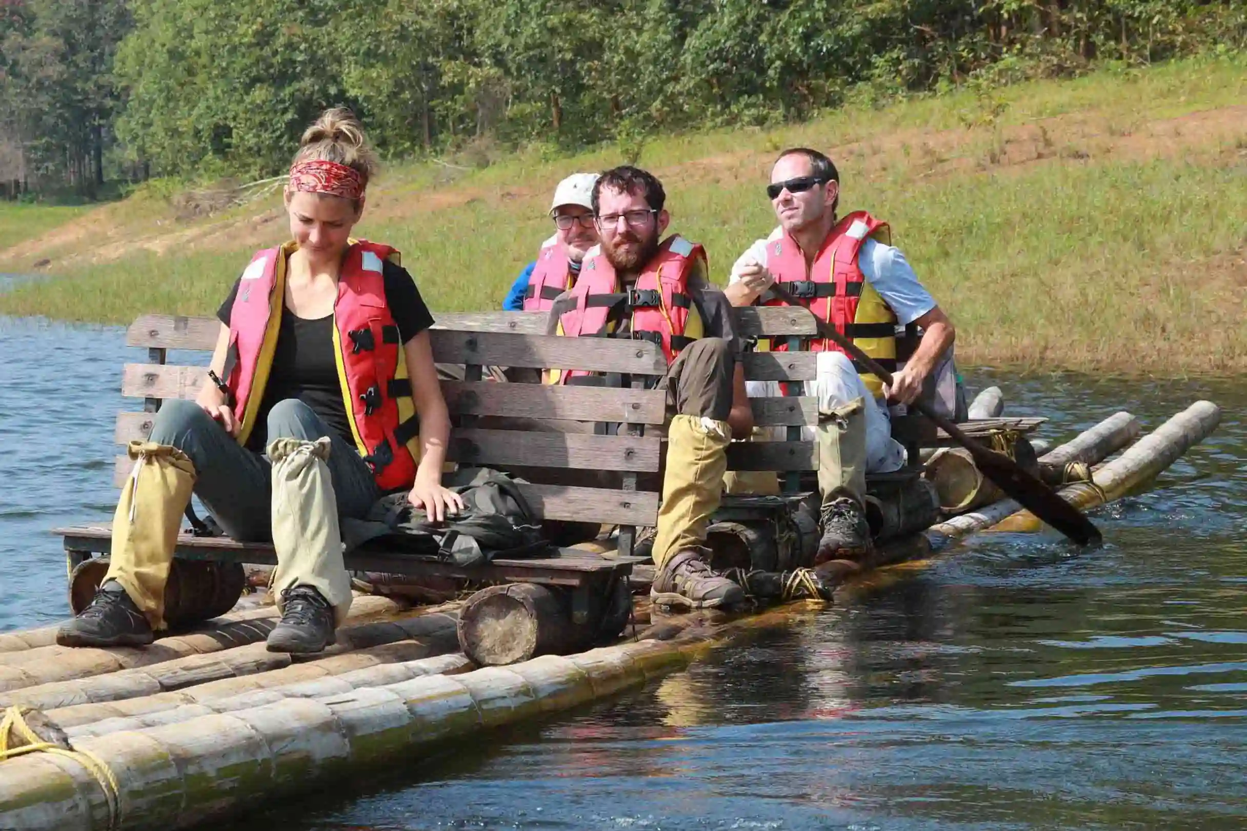 Bamboo Raft Safari - Periyar